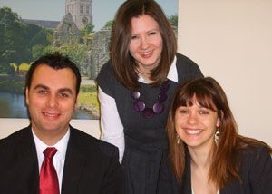 Employment law specialists: Paul Burton, Kate Fretten, Karen Worth
